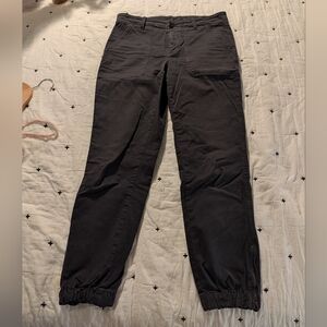 Banana Republic Women's Black Washed Joggers